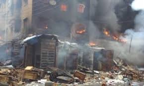 FIRE OUTBREAK: Lagos govt orders closure of Dosunmu Market