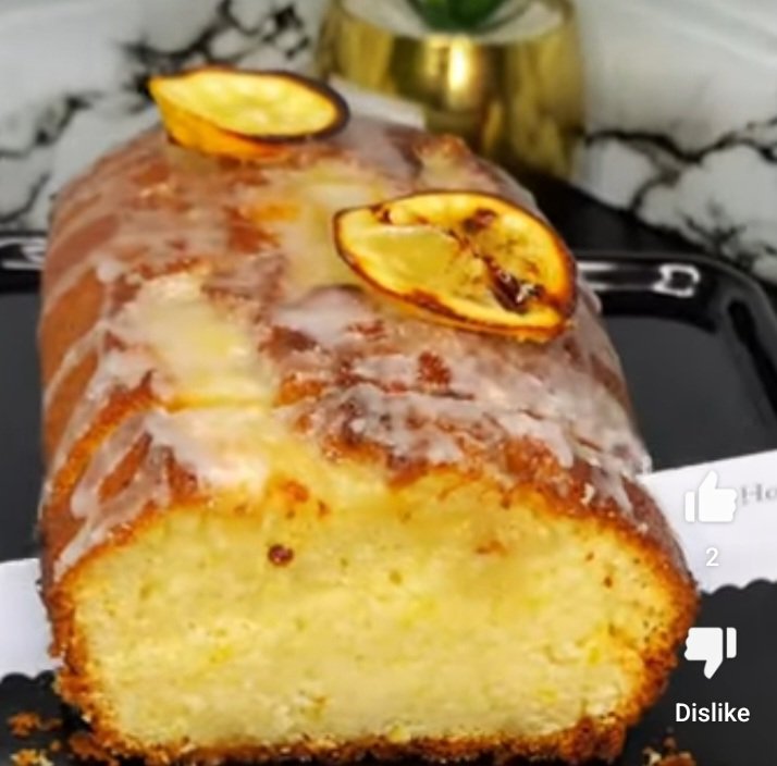 Lemon glazed cake by Everything Tastee