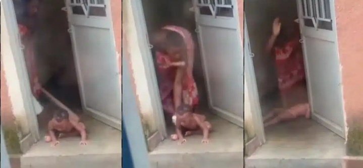 Lagos State Government Declares  Woman Who Beat A Baby With Rod Wanted