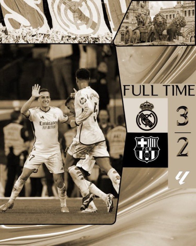 Real Madrid comes out top in El-Classico battle,