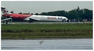 Dana Air plane skidded off runway at Lagos, all passengers safe